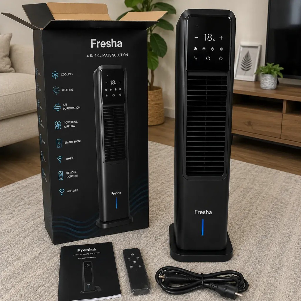 Fresha™ 4-in-1 kolonnu gaisa dzesētājs
